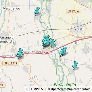 Mappa Via Giovanni XXIII Papa, 24054 Calcio BG, Italia (2.66769)