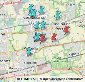 Mappa Via Lomellina, 20063 Cernusco sul Naviglio MI, Italia (1.465)
