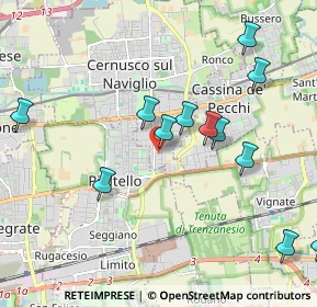 Mappa Via Lomellina, 20063 Cernusco sul Naviglio MI, Italia (2.1675)