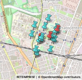 Mappa Via Francesco Gatti, 20161 Milano MI, Italia (0.2795)