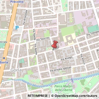 Mappa Via Privata Stefanardo da Vimercate, 36, 20128 Milano, Milano (Lombardia)
