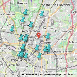 Mappa Via Carlo Conti, 20125 Milano MI, Italia (2.2415)
