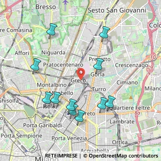 Mappa Via Carlo Conti, 20125 Milano MI, Italia (2.15636)