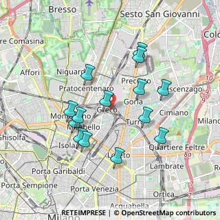 Mappa Via Carlo Conti, 20125 Milano MI, Italia (1.70786)