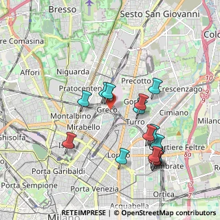 Mappa Via Carlo Conti, 20125 Milano MI, Italia (1.89933)