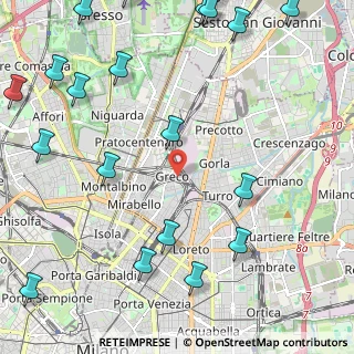 Mappa Via Carlo Conti, 20125 Milano MI, Italia (3.213)