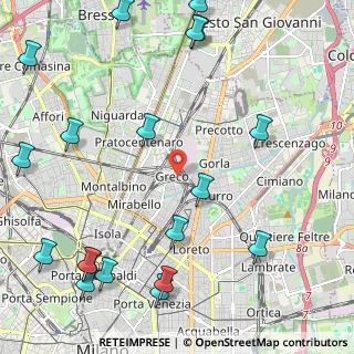 Mappa Via Carlo Conti, 20125 Milano MI, Italia (3.04158)