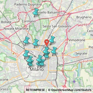 Mappa Via Carlo Conti, 20125 Milano MI, Italia (3.55)