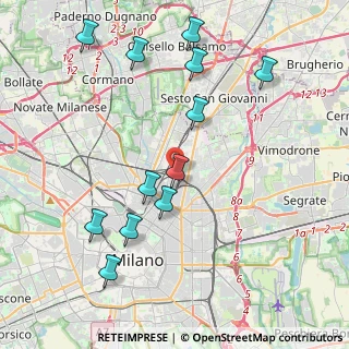 Mappa Via Carlo Conti, 20125 Milano MI, Italia (4.445)