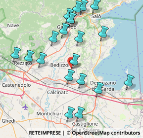 Mappa Via Caselle, 25081 Bedizzole BS, Italia (8.6615)