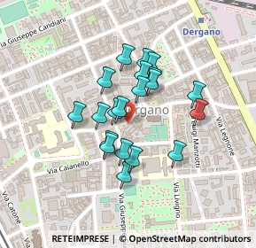 Mappa Via Ignazio Ciaia, 20158 Milano MI, Italia (0.1655)