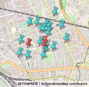 Mappa Via Ignazio Ciaia, 20158 Milano MI, Italia (0.35)