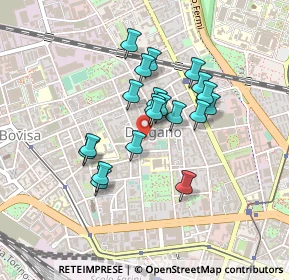 Mappa Via Ignazio Ciaia, 20158 Milano MI, Italia (0.339)