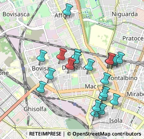 Mappa Via Ignazio Ciaia, 20158 Milano MI, Italia (0.9405)