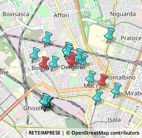 Mappa Via Ignazio Ciaia, 20158 Milano MI, Italia (0.852)
