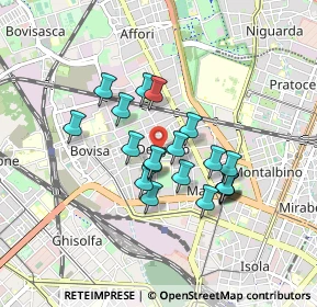 Mappa Via Ignazio Ciaia, 20158 Milano MI, Italia (0.691)