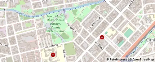 Mappa Mediolan