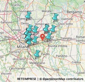 Mappa Via Galileo Galilei, 20060 Vignate MI, Italia (10.49133)