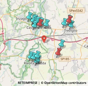 Mappa Via Don Francesco Donati, 20062 Cassano d'Adda MI, Italia (3.776)