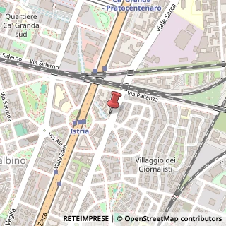 Mappa Via Arbe, 85, 20125 Milano, Milano (Lombardia)