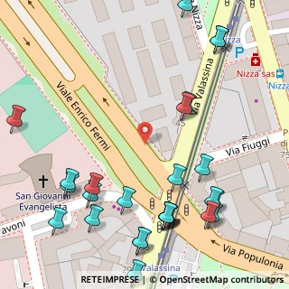 Mappa Viale Enrico Fermi, 20159 Milano MI, Italia (0.09259)