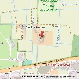 Mappa Sp103, 20096 Pioltello, Milano (Lombardia)