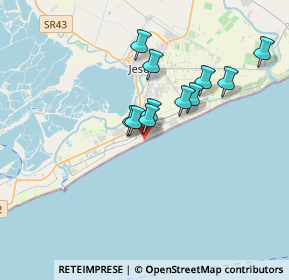 Mappa Via Andrea Bafile 7° Accesso al Mare, 30016 Lido di Jesolo VE, Italia (2.76818)