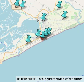 Mappa Via Andrea Bafile 7° Accesso al Mare, 30016 Lido di Jesolo VE, Italia (3.06833)