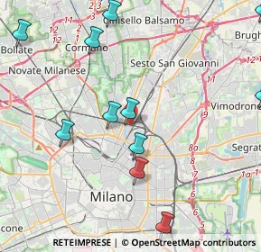 Mappa Via Renato Birolli, 20125 Milano MI, Italia (5.04)