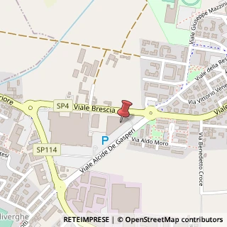 Mappa Centro Commerciale Auchan Mazzano, via Alcide de Gasperi, 25080 Mazzano BS, Italia, 25080 Mazzano, Brescia (Lombardia)