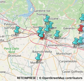 Mappa Via Verziano, 25125 Brescia BS, Italia (15.7775)