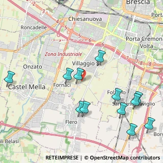 Mappa Via Verziano, 25125 Brescia BS, Italia (2.59769)