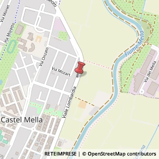 Mappa Viale Lombardia, 1, 25030 Castel Mella, Brescia (Lombardia)