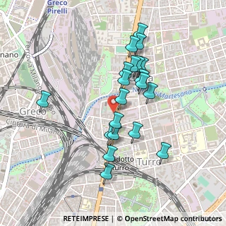 Mappa Via Jean Jaurès, 20127 Milano MI, Italia (0.41)