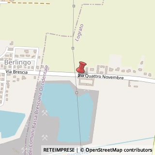 Mappa Via IV Novembre, 29, 25030 Lograto, Brescia (Lombardia)