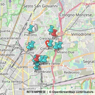 Mappa Via Orbetello, 20132 Milano MI, Italia (1.52071)