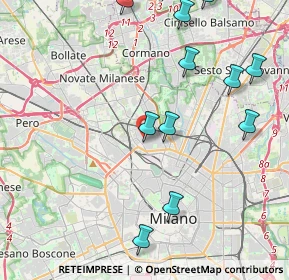 Mappa Via Privata Imola, 20158 Milano MI, Italia (4.84091)