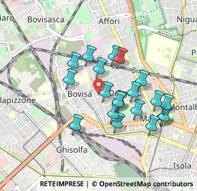 Mappa Via Privata Imola, 20158 Milano MI, Italia (0.7895)