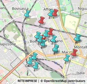 Mappa Via Privata Imola, 20158 Milano MI, Italia (0.86)