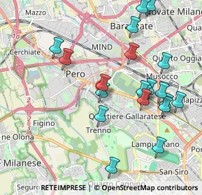 Mappa Via Mario Borsa, 20151 Milano MI, Italia (2.092)