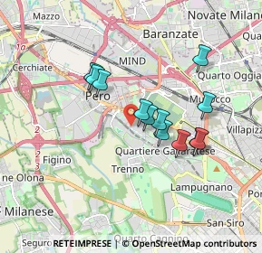 Mappa Via Mario Borsa, 20151 Milano MI, Italia (1.4425)