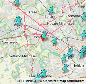 Mappa Via Mario Borsa, 20151 Milano MI, Italia (6.157)