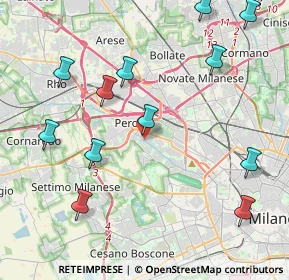 Mappa Via Mario Borsa, 20151 Milano MI, Italia (4.8725)