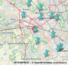 Mappa Via Mario Borsa, 20151 Milano MI, Italia (4.87846)