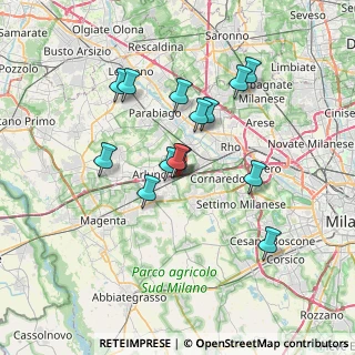 Mappa Via Cascina Magnaghi, 20018 Sedriano MI, Italia (6.20071)