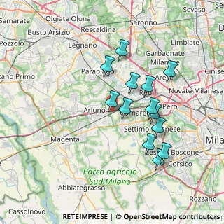 Mappa Via Cascina Magnaghi, 20018 Sedriano MI, Italia (6.51308)