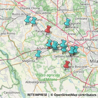 Mappa Via Cascina Magnaghi, 20018 Sedriano MI, Italia (6.34929)