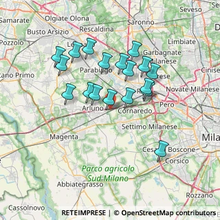 Mappa Via Cascina Magnaghi, 20018 Sedriano MI, Italia (6.40556)