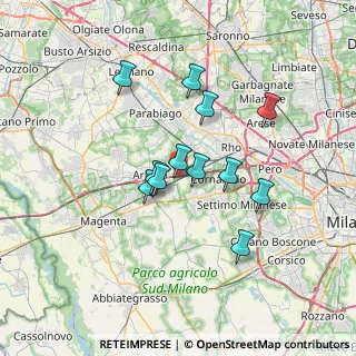 Mappa Via Cascina Magnaghi, 20018 Sedriano MI, Italia (5.66083)