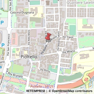 Mappa Via Tripoli, 1, 20096 Pioltello, Milano (Lombardia)